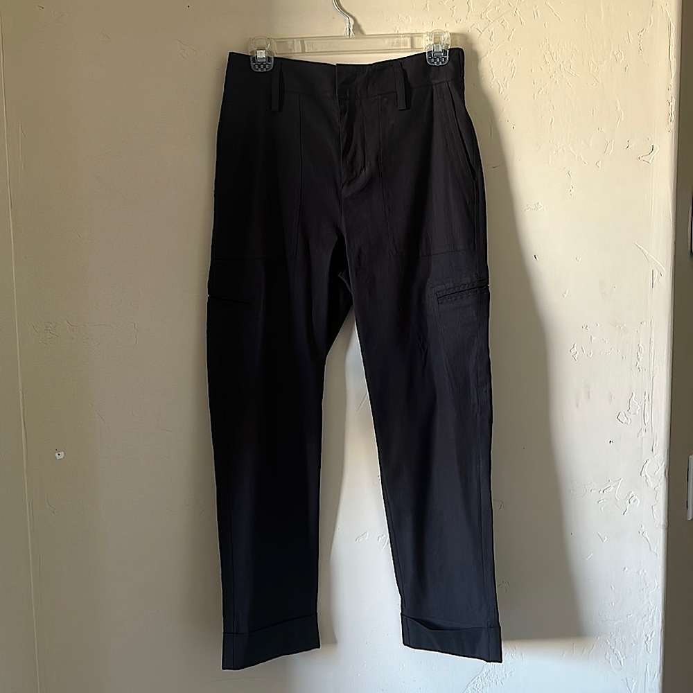 Vince Black Linen pant with stretch